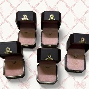 Vintage juicy charms boxes
